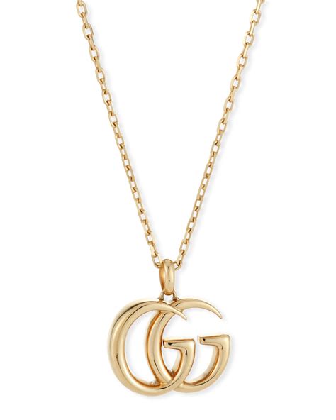 gucci gold necklace price|gucci gold jewellery necklace.